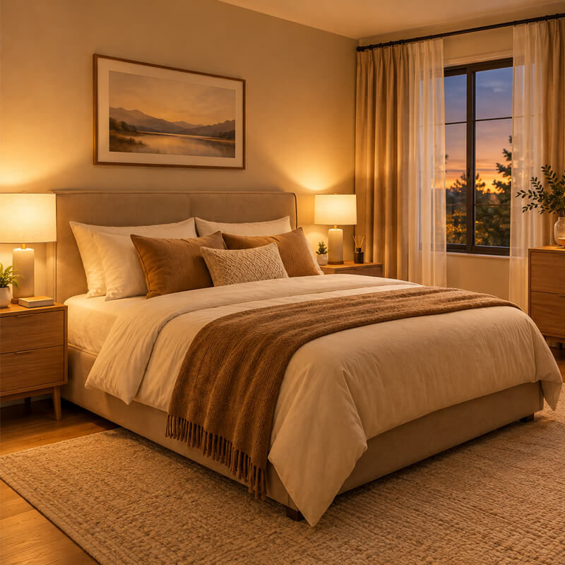 3000k warm light for bedroom